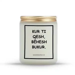 KUR TI QESH, BËHESH BUKUR.