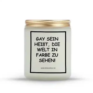 „GAY SEIN HEIßT, DIE WELT IN FARBE ZU SEHEN!“