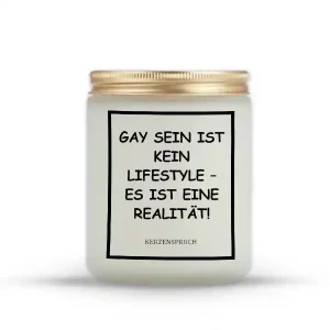 „GAY SEIN IST KEIN LIFESTYLE – ES IST EINE REALITÄT!“