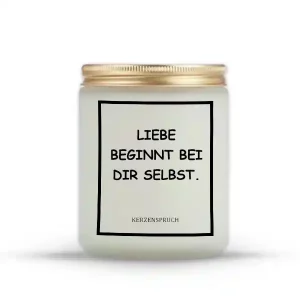 „LIEBE BEGINNT BEI DIR SELBST.“
