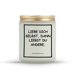 „LIEBE DICH SELBST, DANN LIEBST DU ANDERE.“