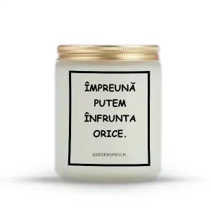 "ÎMPREUNĂ PUTEM ÎNFRUNTA ORICE."