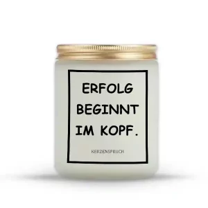 „ERFOLG BEGINNT IM KOPF.“