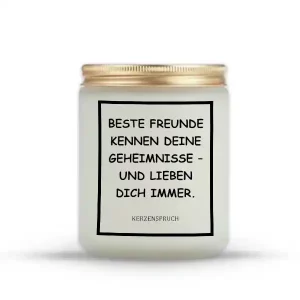 „BESTE FREUNDE KENNEN DEINE GEHEIMNISSE – UND LIEBEN DICH TROTZDEM.“