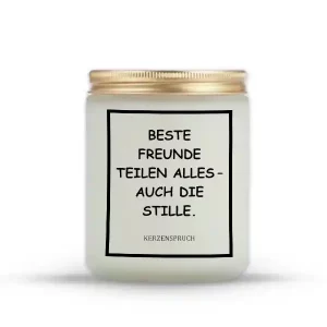 „BESTE FREUNDE TEILEN ALLES – AUCH DIE STILLE.“