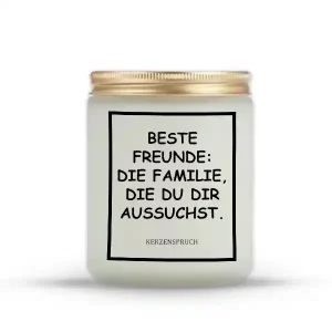„BESTE FREUNDE: DIE FAMILIE, DIE DU DIR AUSSUCHST.“
