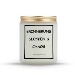"ERINNERUNGSLÜCKEN & CHAOS"