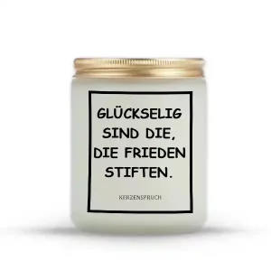 „GLÜCKSELIG SIND DIE, DIE FRIEDEN STIFTEN.“