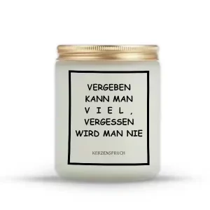 „VERGEBEN KANN MAN VIEL, VERGESSEN WIRD MAN NIE.“