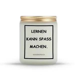 „LERNEN KANN SPAß MACHEN.“