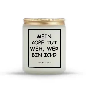 „MEIN KOPF TUT WEH, WER BIN ICH?“