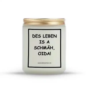 „DES LEBEN IS A SCHMÄH, OIDA!“