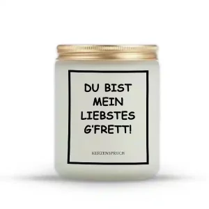 „DU BIST MEIN LIEBSTES G’FRETT!“