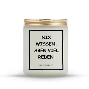 „NIX WISSEN, ABER VIEL REDEN!“