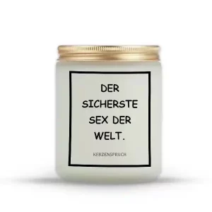 „DER SICHERSTE SEX DER WELT.“
