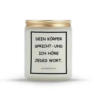 „DEIN KÖRPER SPRICHT – UND ICH HÖRE JEDES WORT.“