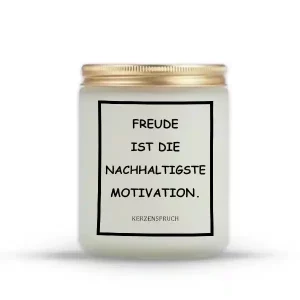„FREUDE IST DIE NACHHALTIGSTE MOTIVATION.“