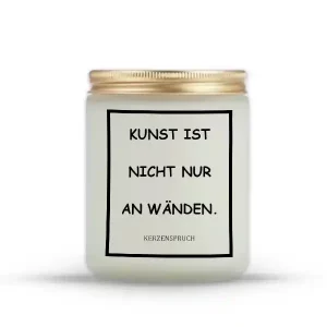 „KUNST IST NICHT NUR AN WÄNDEN.“