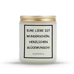 „EURE LIEBE IST WUNDERSCHÖN. HERZLICHEN GLÜCKWUNSCH!“