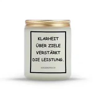 „KLARHEIT ÜBER ZIELE VERSTÄRKT DIE LEISTUNG.“