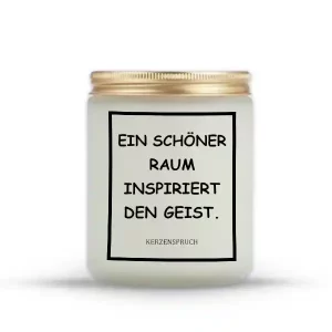 "EIN SCHÖNER RAUM INSPIRIERT DEN GEIST."