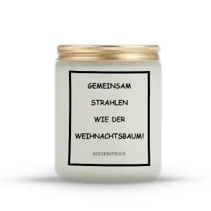 „GEMEINSAM STRAHLEN WIE DER WEIHNACHTSBAUM!“