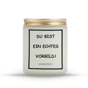 „DU BIST EIN ECHTES VORBILD!“