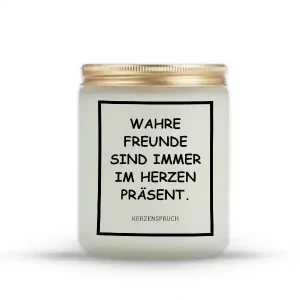 „WAHRE FREUNDE SIND IMMER IM HERZEN PRÄSENT.“