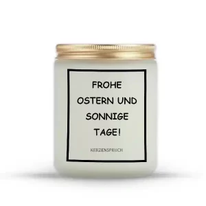 „FROHE OSTERN UND SONNIGE TAGE!“