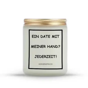 „EIN DATE MIT MEINER HAND? JEDERZEIT!“