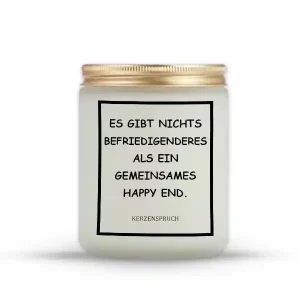 „ES GIBT NICHTS BEFRIEDIGENDERES ALS EIN GEMEINSAMES HAPPY END.“