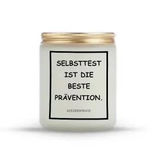 „SELBSTTEST IST DIE BESTE PRÄVENTION.“