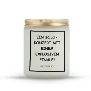 „EIN SOLO-KONZERT MIT EINEM EXPLOSIVEN FINALE!“