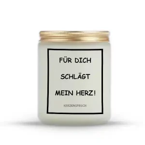 „FÜR DICH SCHLÄGT MEIN HERZ!“