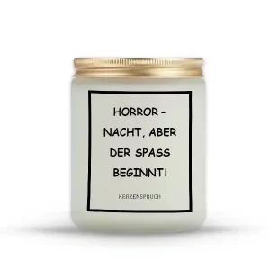 „HORROR-NACHT, ABER DER SPAß BEGINNT!“