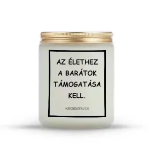 AZ ÉLETHEZ A BARÁTOK TÁMOGATÁSA KELL.