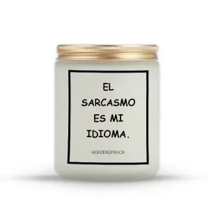 "EL SARCASMO ES MI IDIOMA."