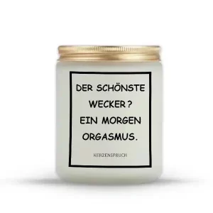 „DER SCHÖNSTE WECKER? EIN MORGEN ORGASMUS.“