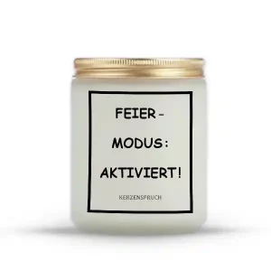 „FEIER-MODUS: AKTIVIERT!“