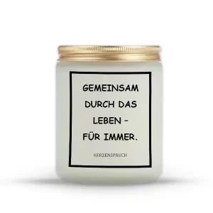 „GEMEINSAM DURCH DAS LEBEN – FÜR IMMER.“