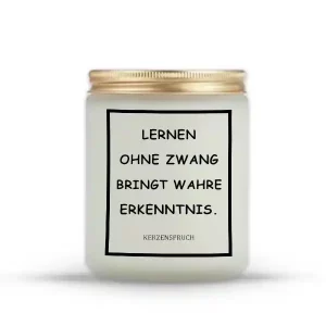 „LERNEN OHNE ZWANG BRINGT WAHRE ERKENNTNIS.“