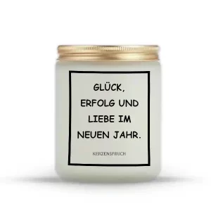 „GLÜCK, ERFOLG UND LIEBE IM NEUEN JAHR.“