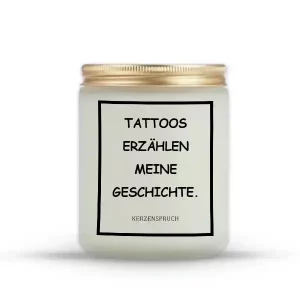 „TATTOOS ERZÄHLEN MEINE GESCHICHTE.“