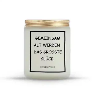 „GEMEINSAM ALT WERDEN, DAS GRÖSSTE GLÜCK.“