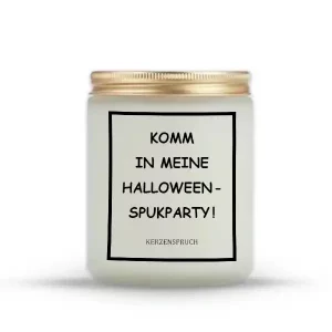 „KOMM IN MEINE HALLOWEEN-SPUKPARTY!“