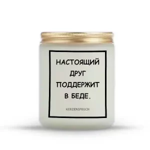 "НАСТОЯЩИЙ ДРУГ ПОДДЕРЖИТ В БЕДЕ."