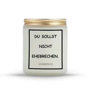 „DU SOLLST NICHT EHEBRECHEN.“