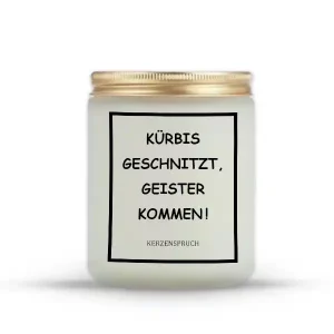 „KÜRBIS GESCHNITZT, GEISTER KOMMEN!“
