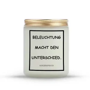 "BELEUCHTUNG MACHT DEN UNTERSCHIED."