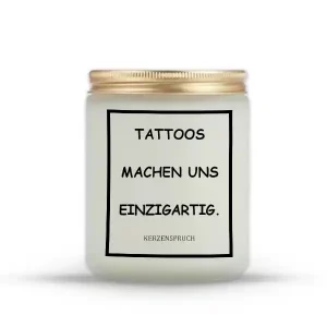 „TATTOOS MACHEN UNS EINZIGARTIG.“